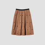 BIG SPOT COTTON SKIRT
