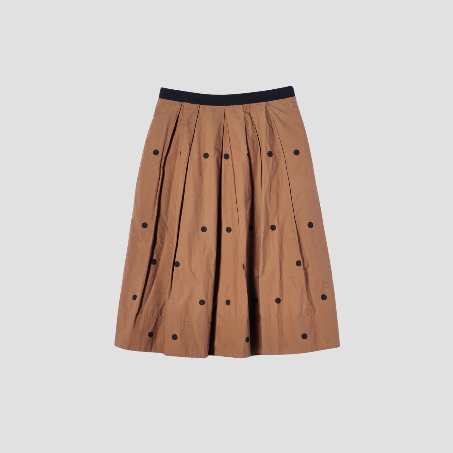 BIG SPOT COTTON SKIRT