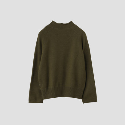FELTED ROUGH WOOL KNIT