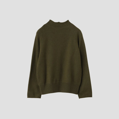 FELTED ROUGH WOOL KNIT