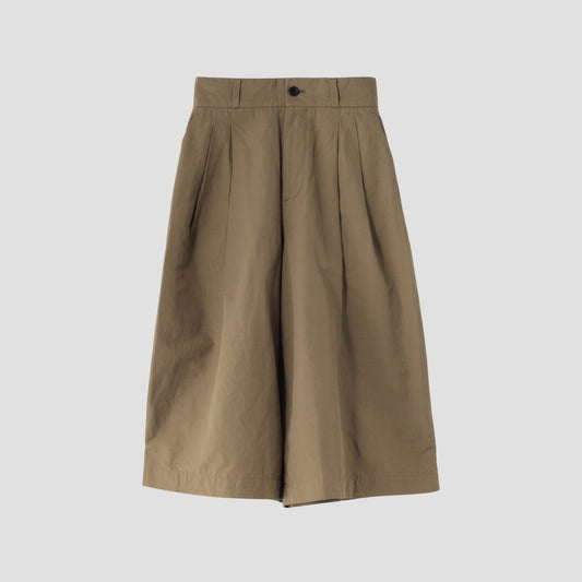 YARN DYE COTTON LINEN TROUSERS