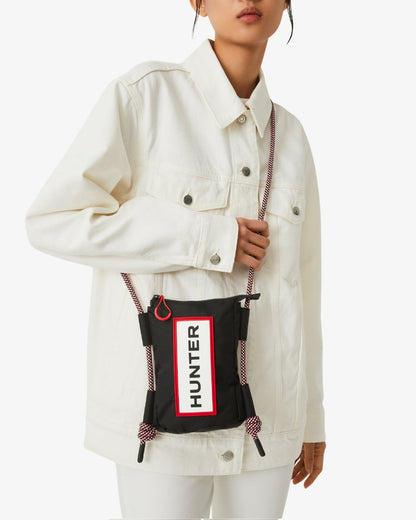 トラベル リップストップ リサイクル ナイロン フォンポーチ