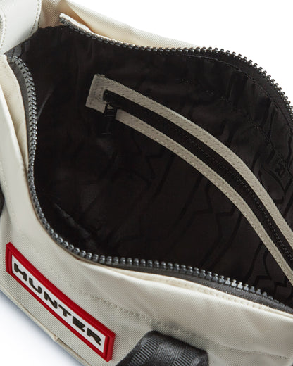 ナイロン ミニ トップ クリップ トート バッグ