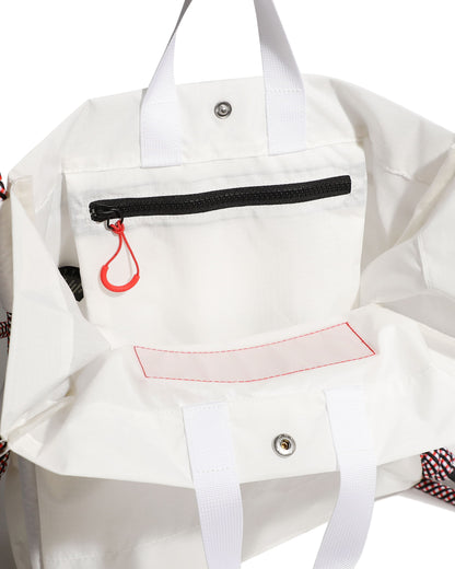 トラベル リップストップ リサイクル ナイロン トート バッグ