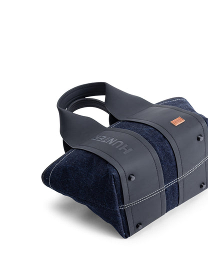 リファインド スティッチ デニム ミニ トート