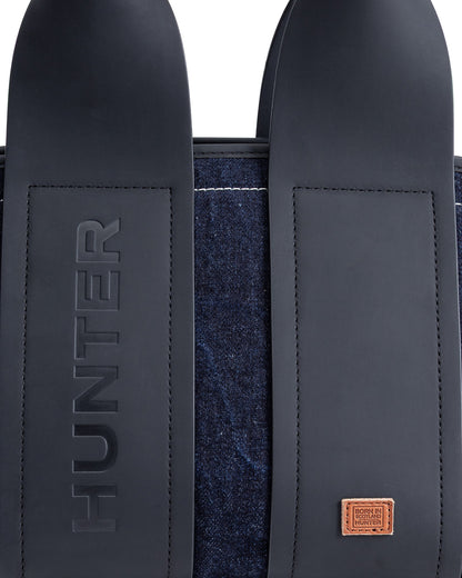 リファインド スティッチ デニム ミニ トート