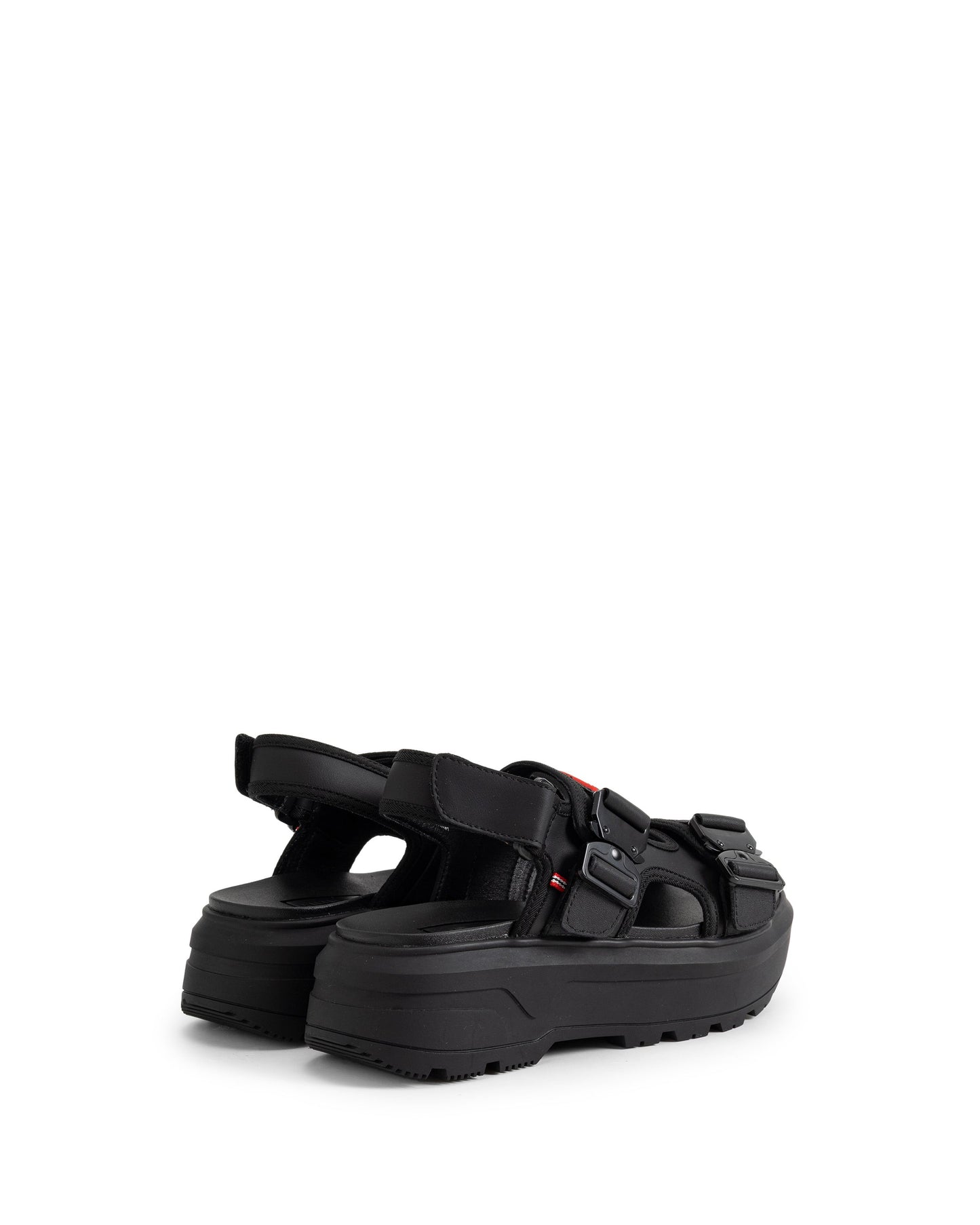 ユニセックス シティ リベル ネオ レザー バックル サンダル