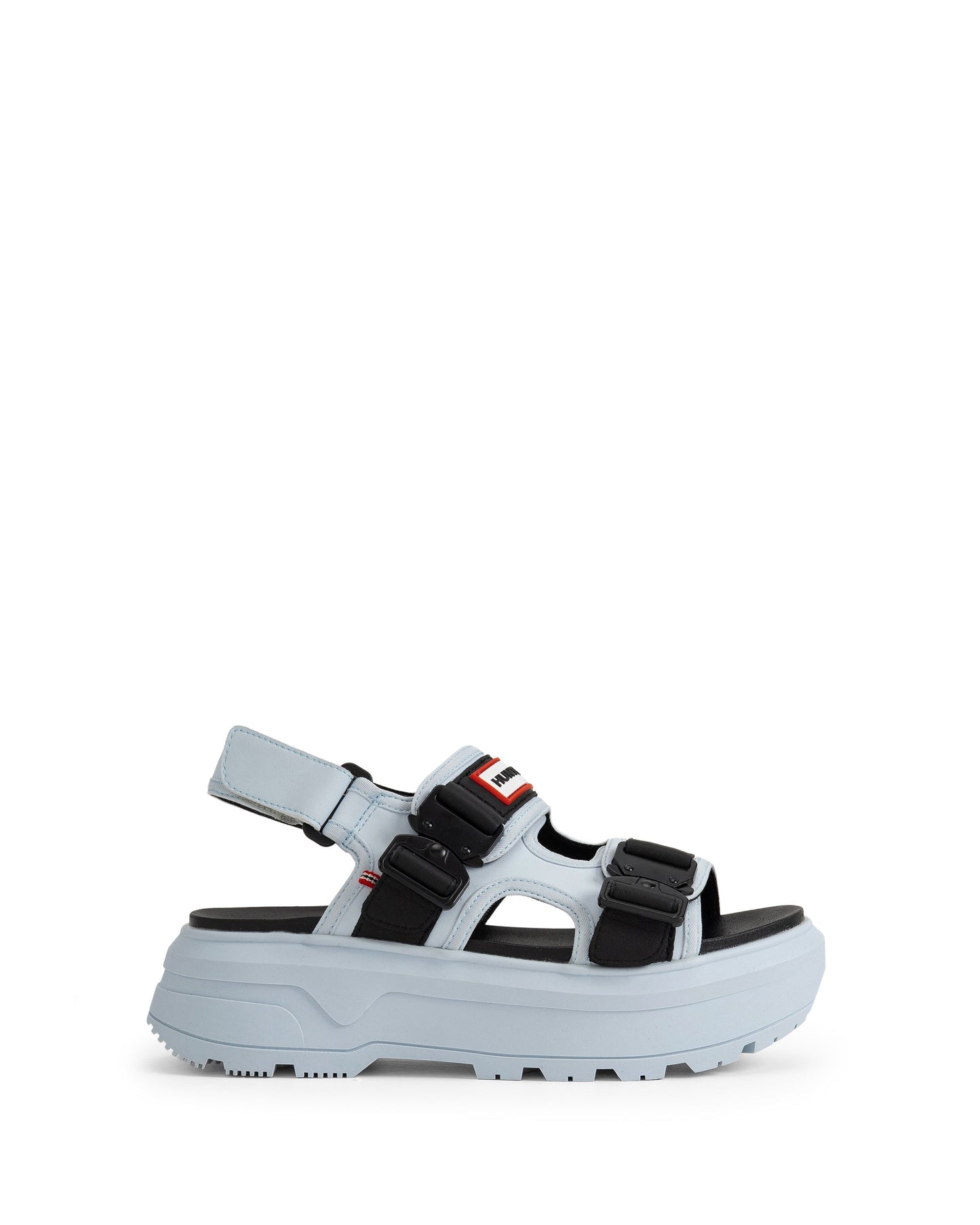 ユニセックス シティ リベル ネオ レザー バックル サンダル