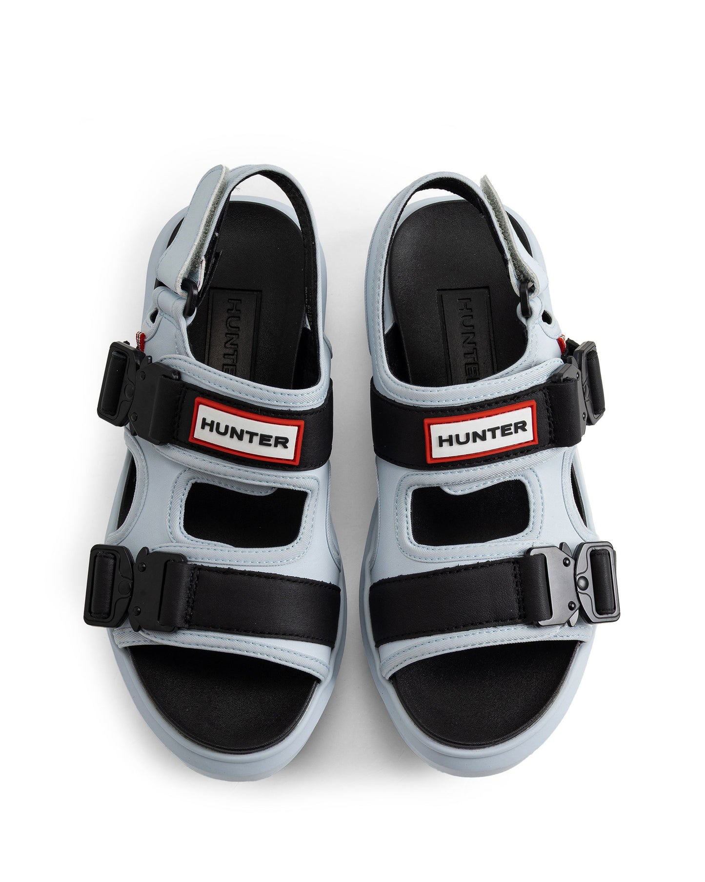 ユニセックス シティ リベル ネオ レザー バックル サンダル