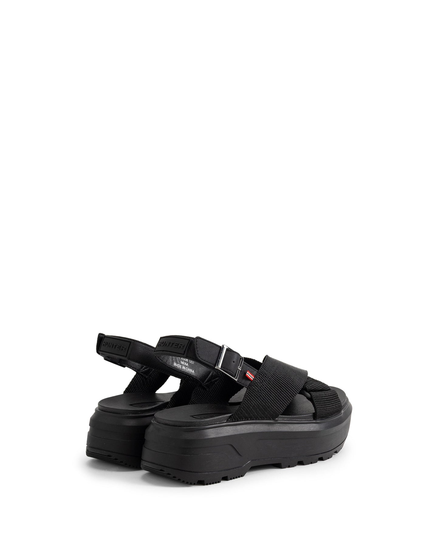 ユニセックス シティ リベル ウェビング クロスオーバー サンダル