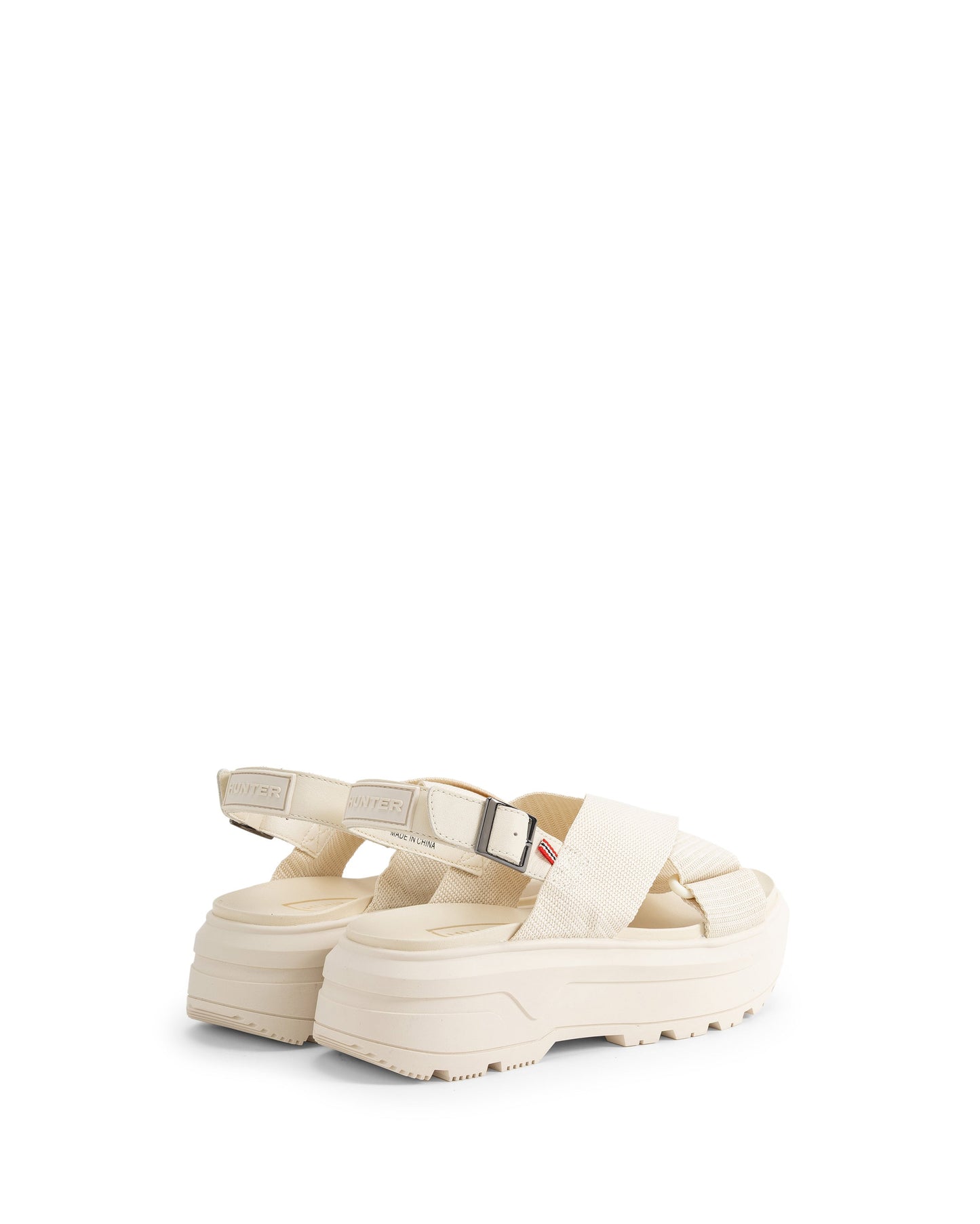 ユニセックス シティ リベル ウェビング クロスオーバー サンダル