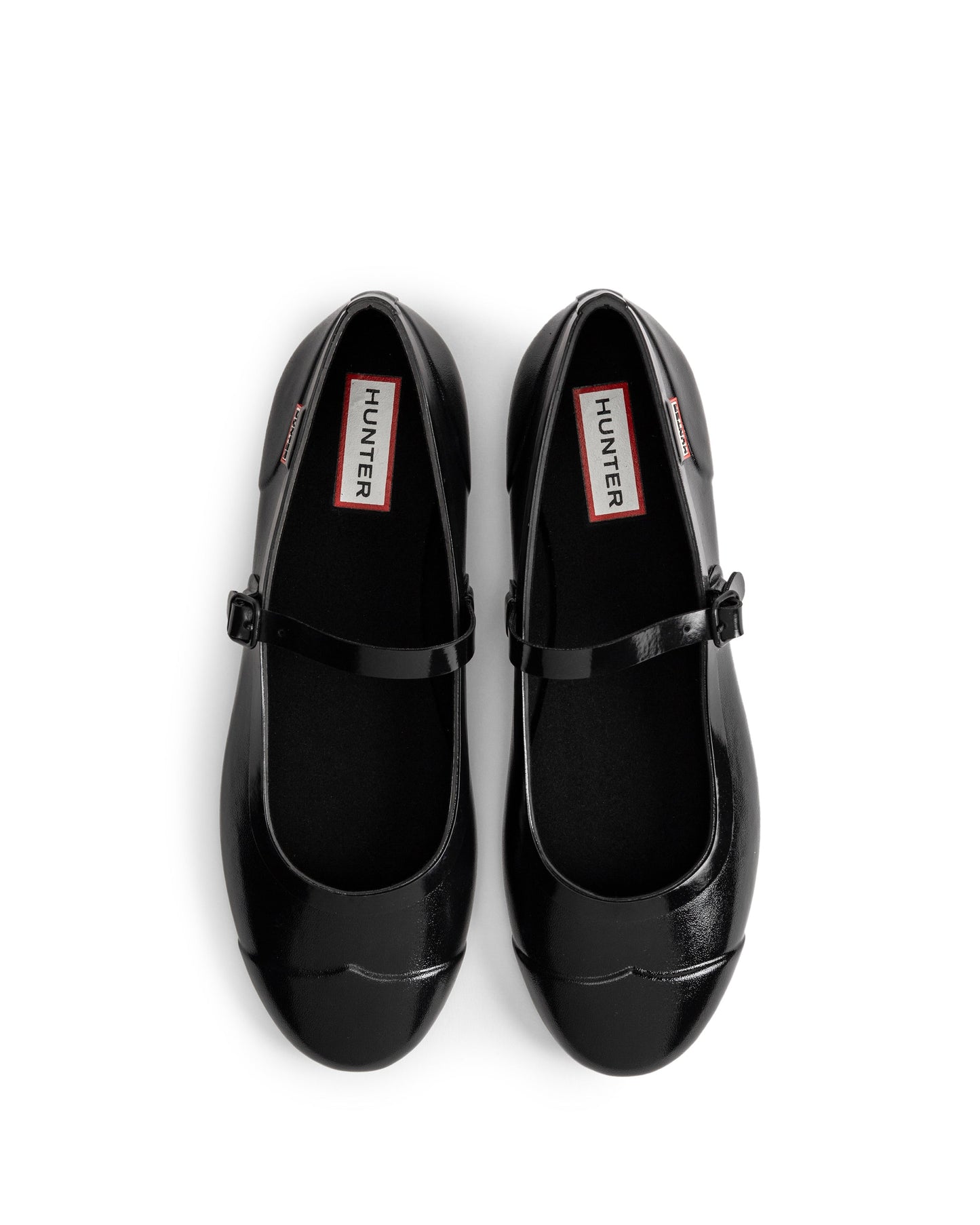 リファインド メリー ジェーン バックル バレリーナ グロス