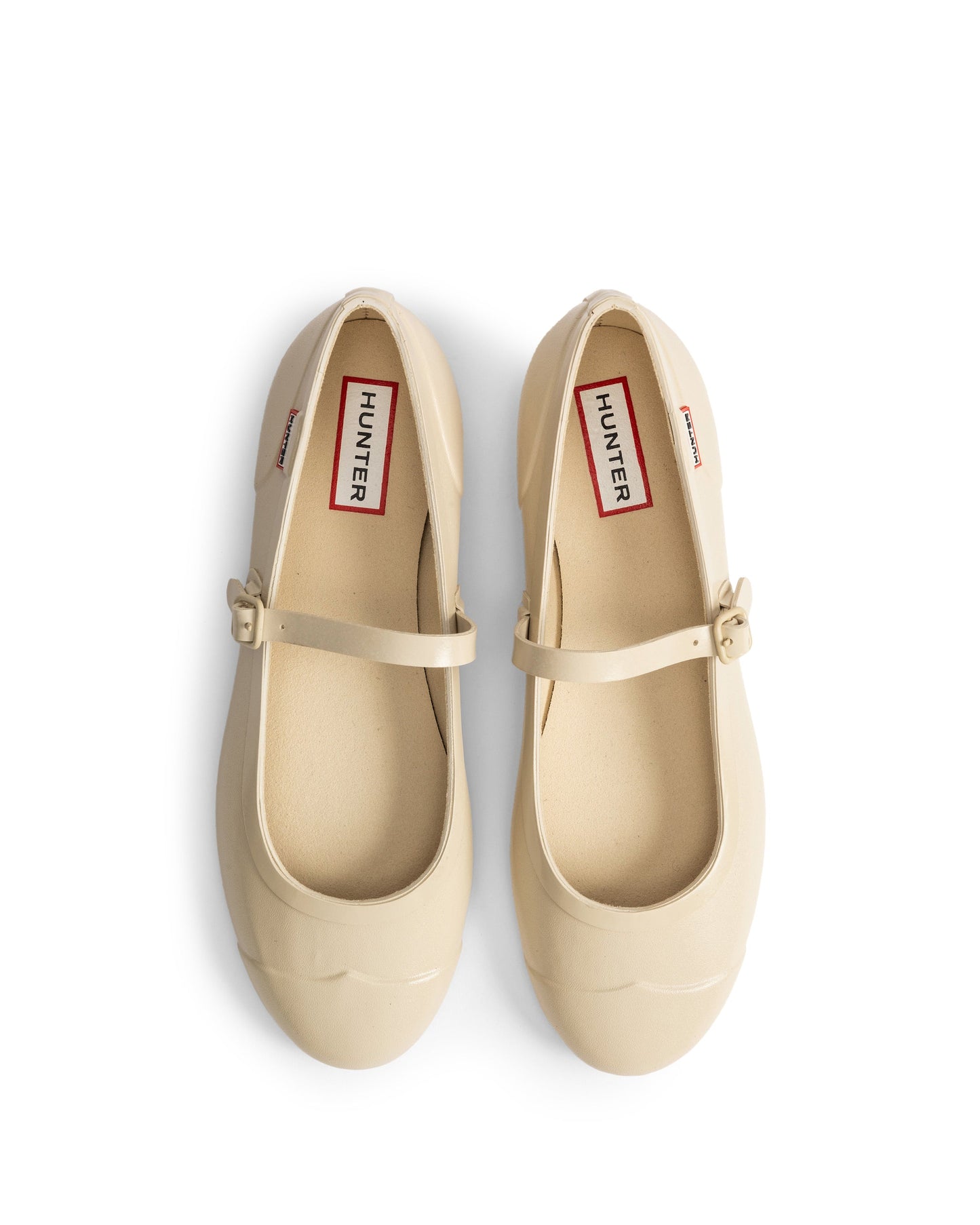 リファインド メリー ジェーン バックル バレリーナ グロス