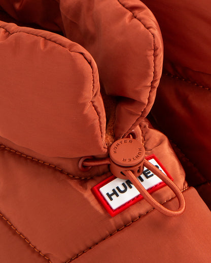 レディース イン/アウト パファー ブーティ