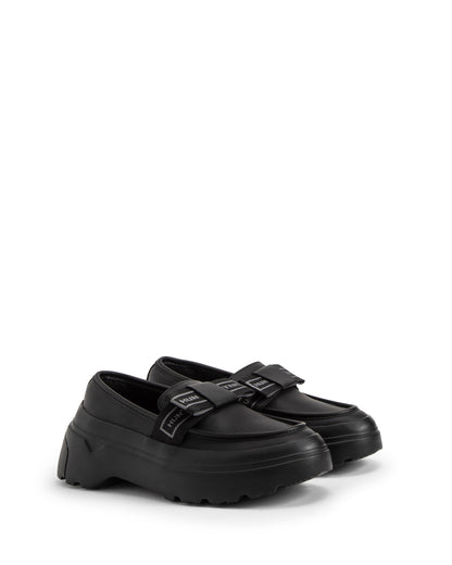 リファインド エクスプローラー フラットフォーム ボウ ローファー