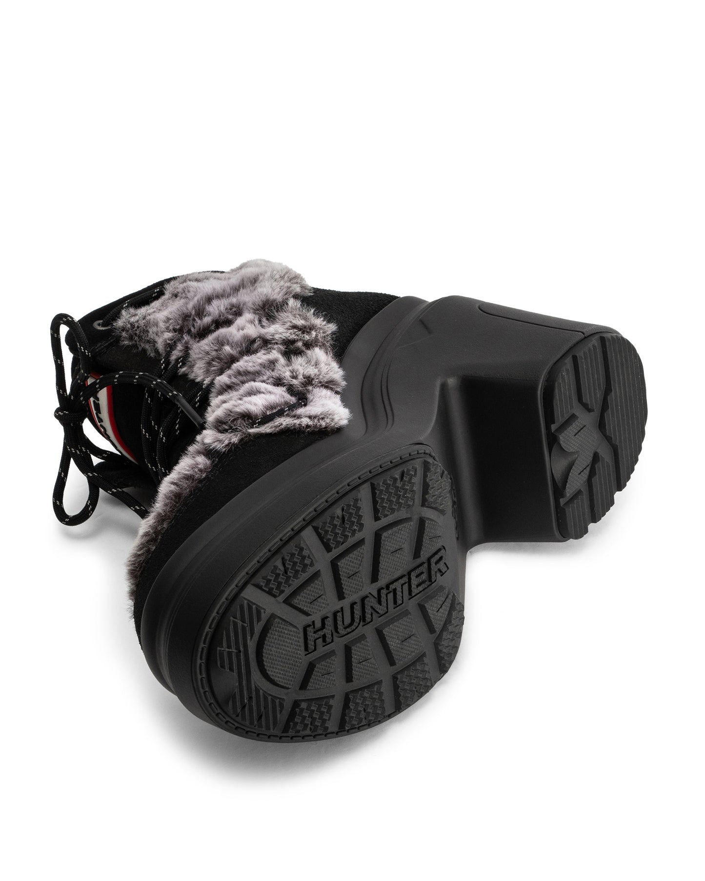 レディース エクスプローラー アンクル レースアップ フォーファー ヒールブーツ