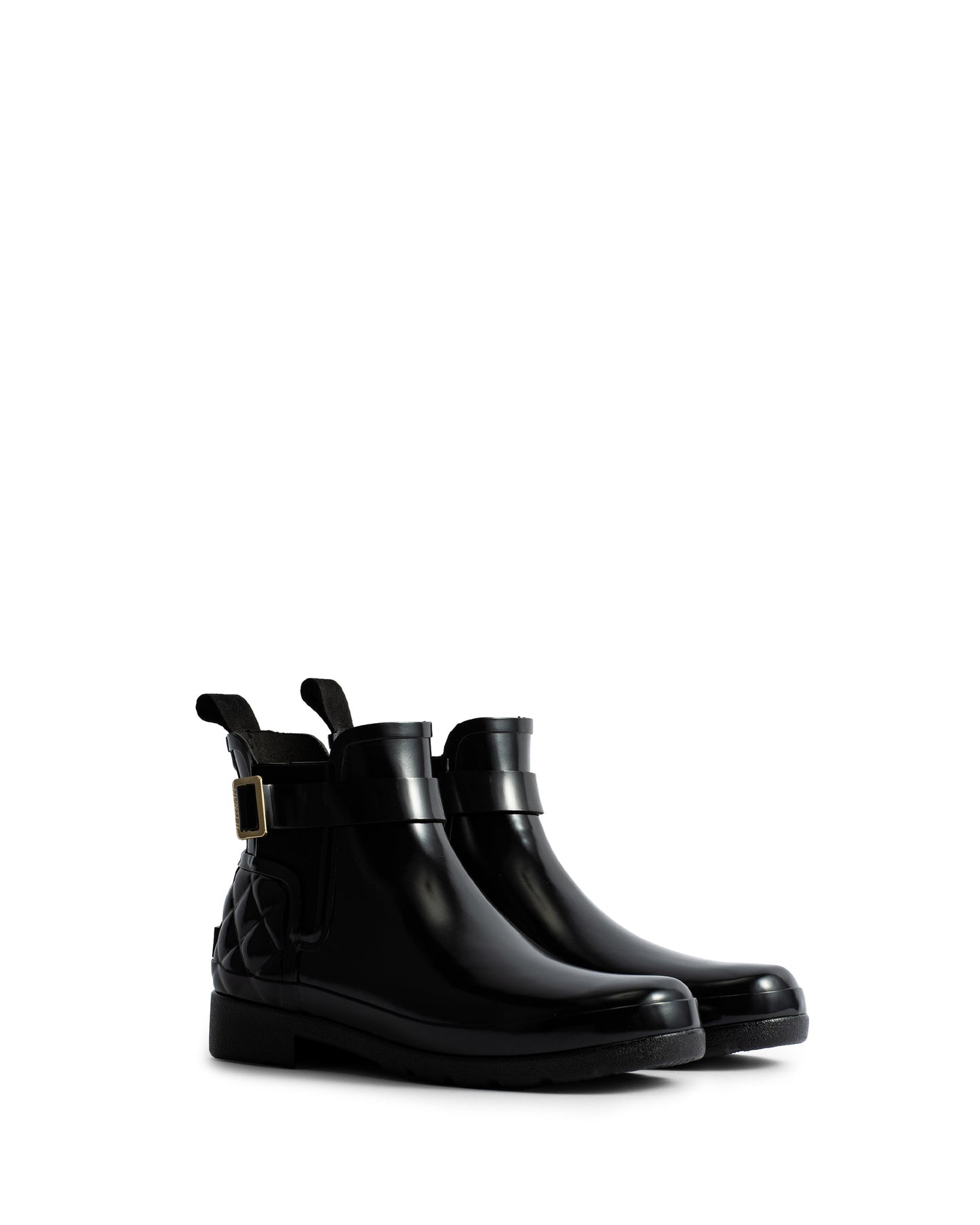 womens refined chelsea quilted gloss boot