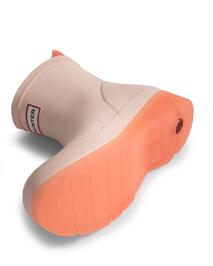 レディース プレイ ショート トランスルーセント ソール ブーツ