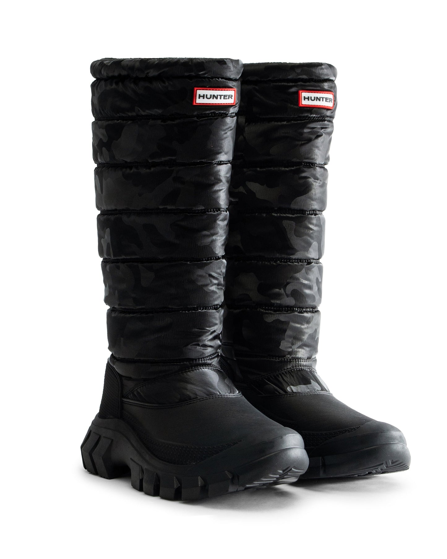 レディース イントレピッド リフレクティブ カモフラージュ トール スノー ブーツ