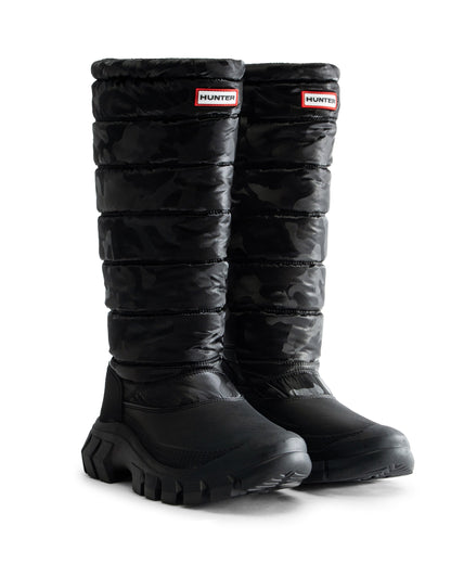 レディース イントレピッド リフレクティブ カモフラージュ トール スノー ブーツ